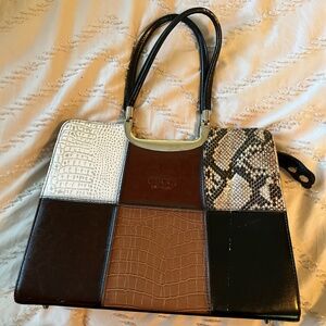 Gucci snake skin purse